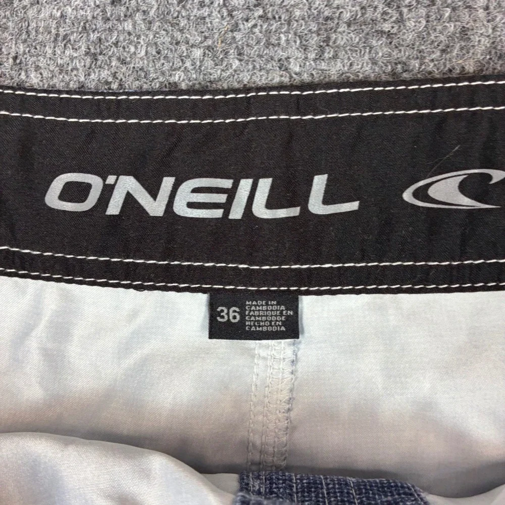 ONeill Mens American Flag Board Shorts Red White Blue Stars Stripes Size W36